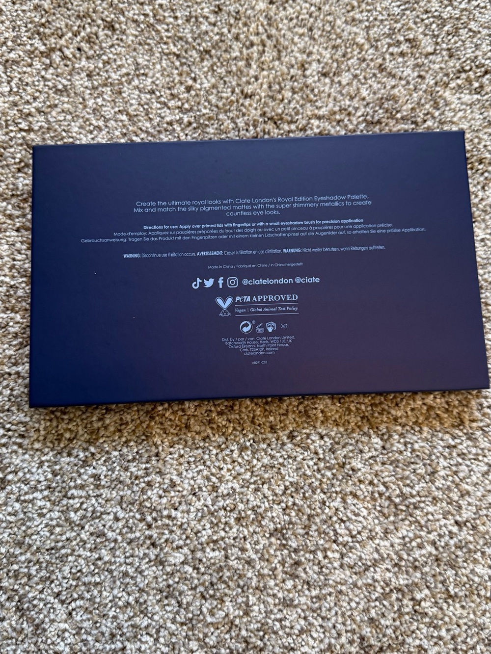 Ciaté London Royal Edition Eyeshadow Palette NIB never used. - Picture 4 of 4